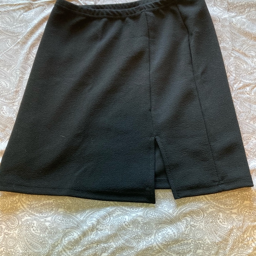Black skirt